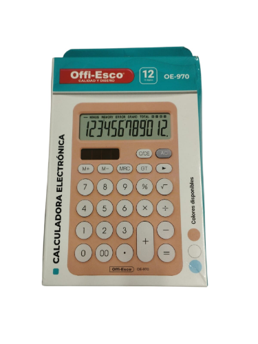 CALCULADORA OFFIESCO OE-970